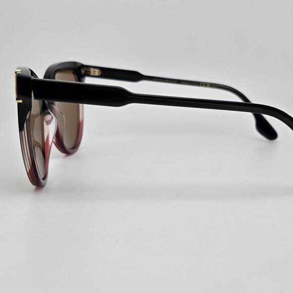 Victoria Beckham VB641S 039 Grey Rose Frame Polarized Brown Lens Sunglasses 57mm main image 9